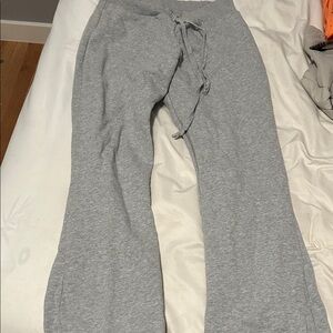 Gray Drawstring Sweatpants